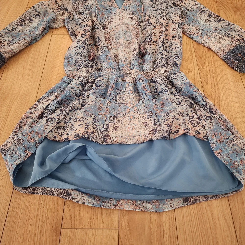 Joie Aidee Silk Mini Dress- S - Picture 11 of 14